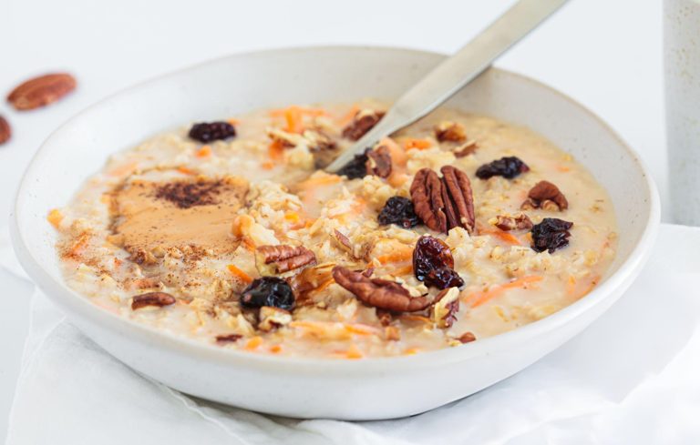 Carrot Cake Oatmeal Recipe