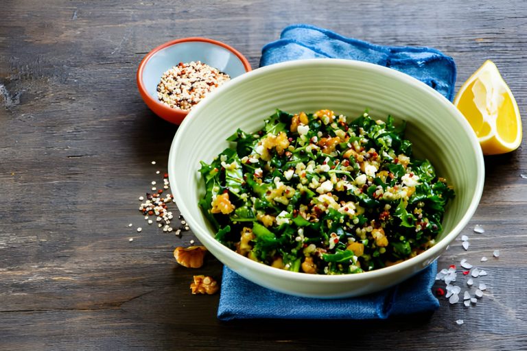 Baked Kale Salad Recipe