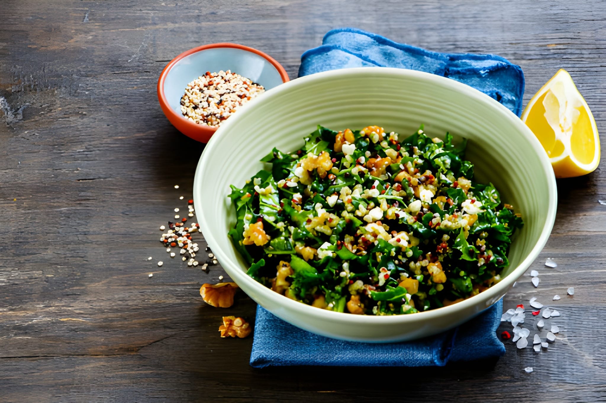Baked Kale Salad Recipe