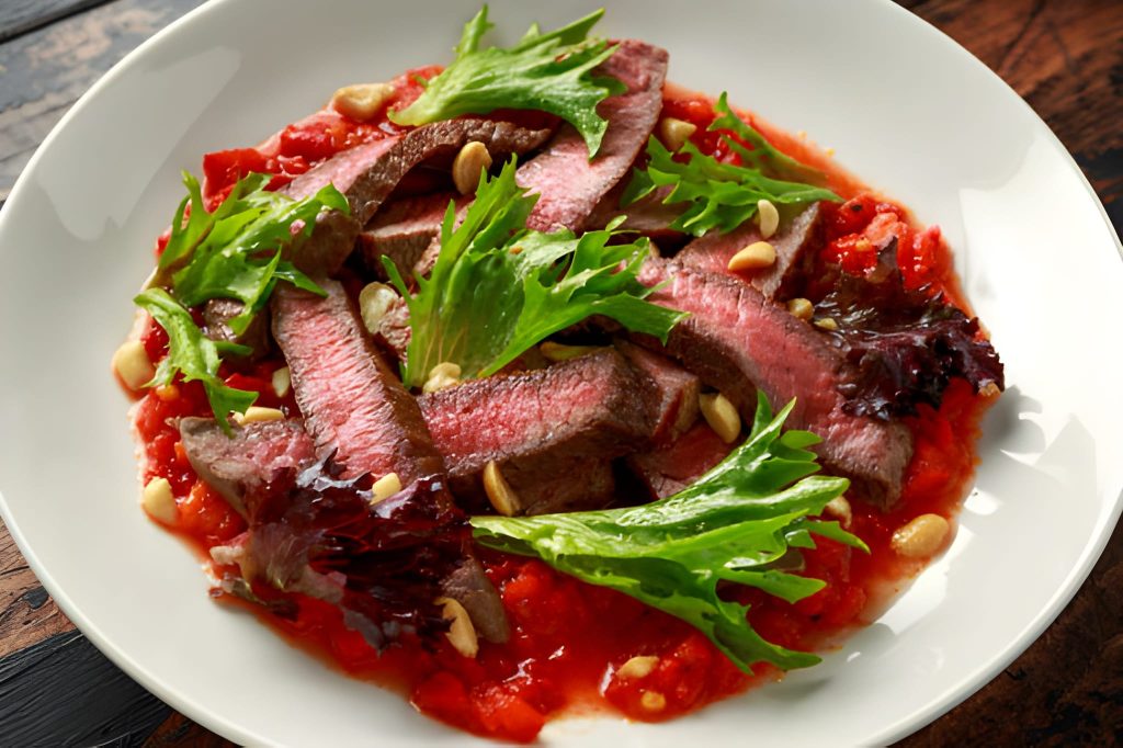 Steaks with Romesco Sauce Recipe