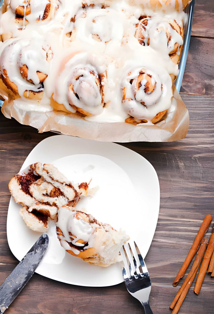 Brown Butter Iced Mocha Cinnamon Rolls Recipe