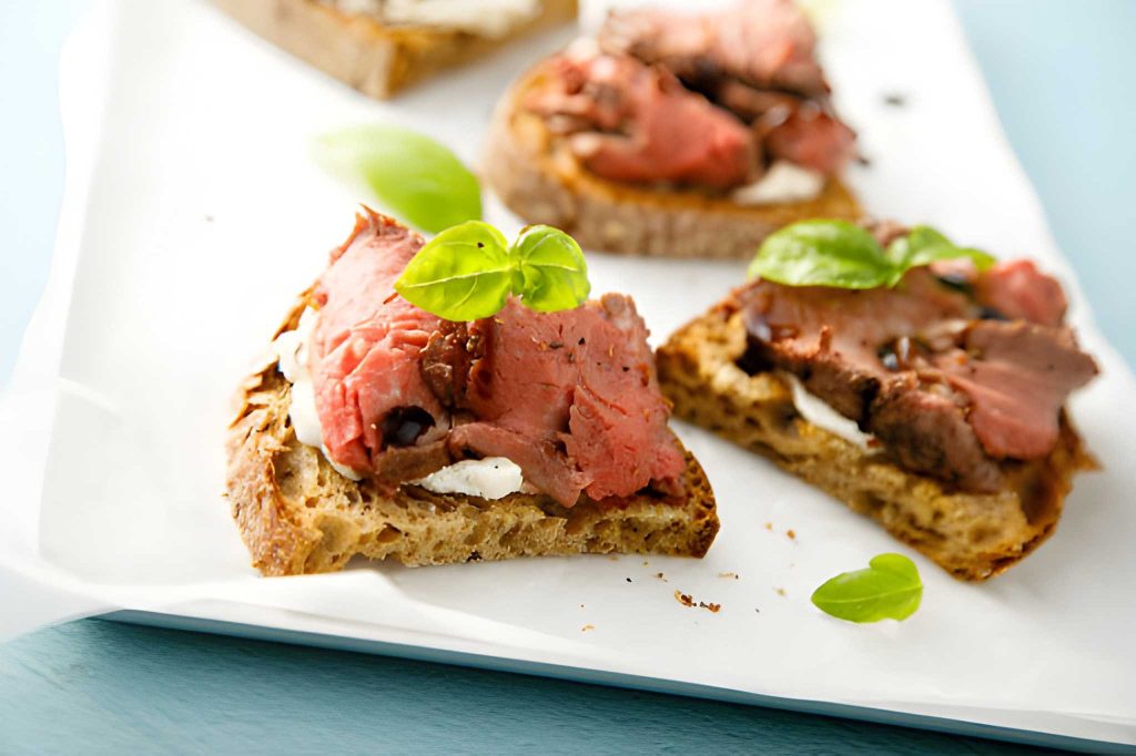 Beef Tenderloin Crostin Recipe